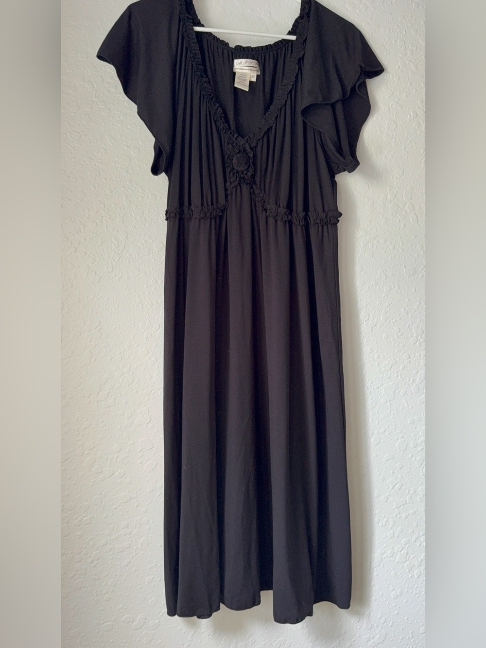 Max Studio Specialty Black Women's Dress Size 2X - Picture 8 of 12